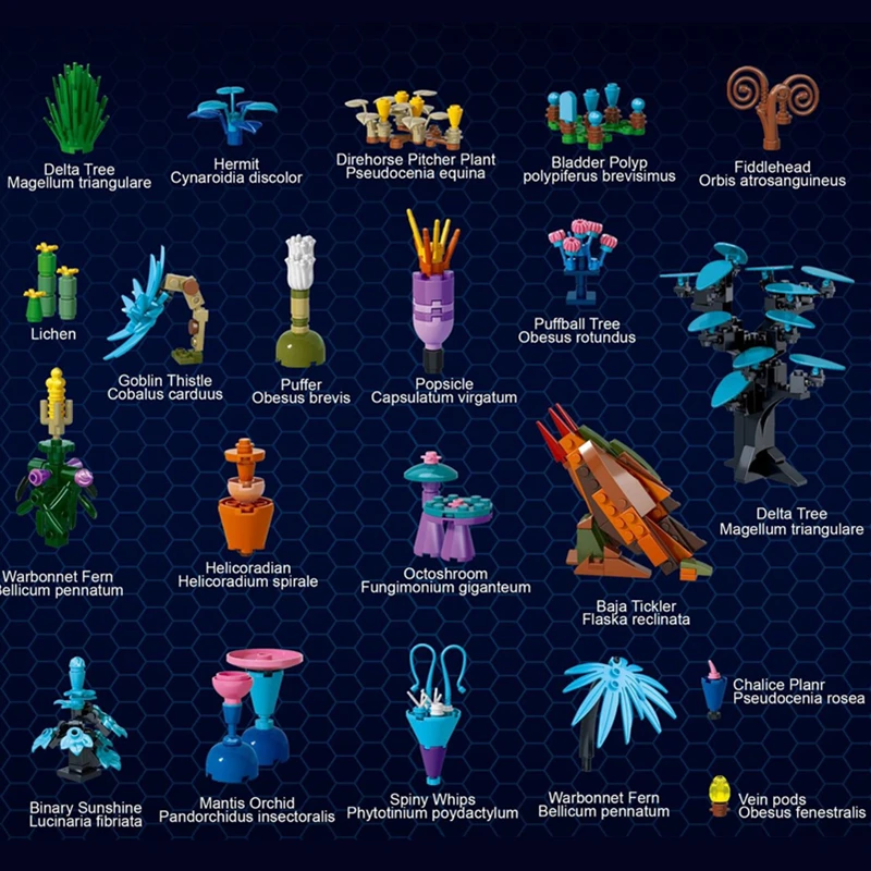 New 2878PCS Disney Avatar The Illuminated World of Pandora Stars Space Wars Building Blocks Bricks Toys Kids Adult Child Gift - купить по