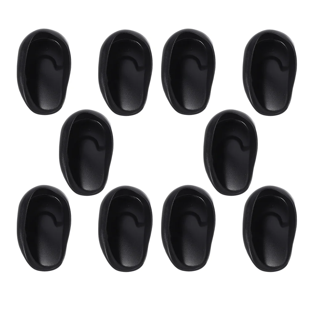 

10pcs Hair Coloring Ear Covers Hair Dyeing Ear Protectors Plastic Ear Shield