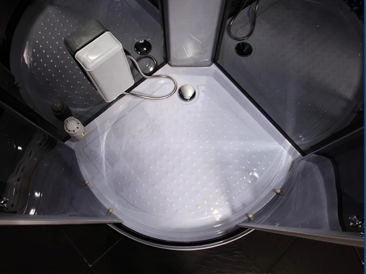 Дешевая Паровая душевая кабина с компьютерным управлением дождевая Душевая