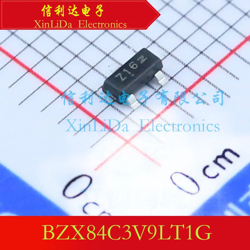 

Диод Зенера BZX84C3V9LT1G BZX84C3V9 BZX84C Z16 SOT-23, новый и оригинальный