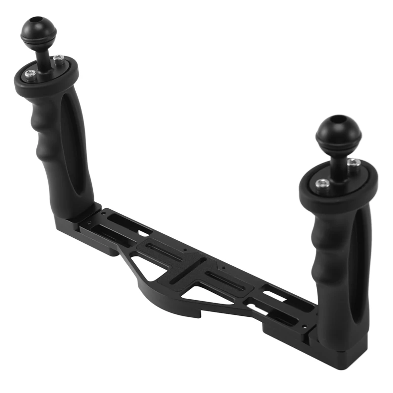 Двойной Ручной Стабилизатор для дайвинга подводная камера корпуса лоток/захват