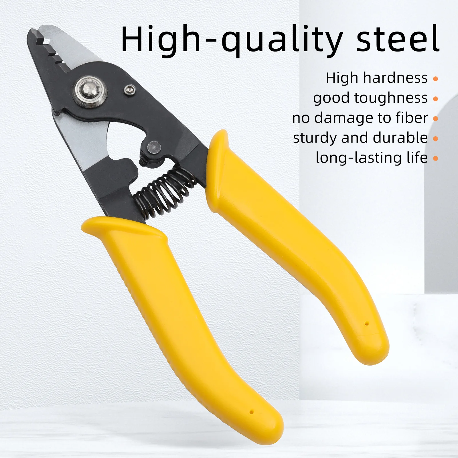 Three-port Fibre Stripping Pliers FTTH Fiber Stripping Tool Optical Wire Strippers
