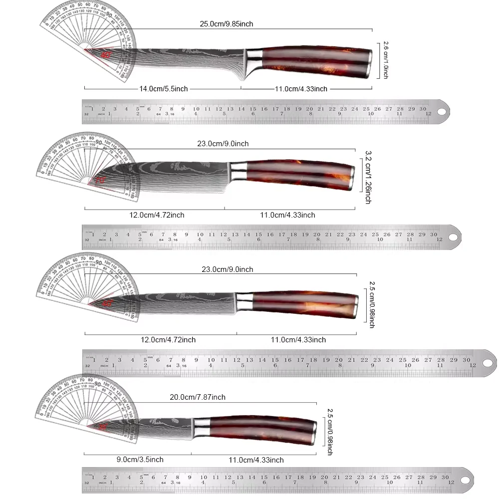 Профессиональные Кухонные ножи острый универсальный нож для чистки овощей и
