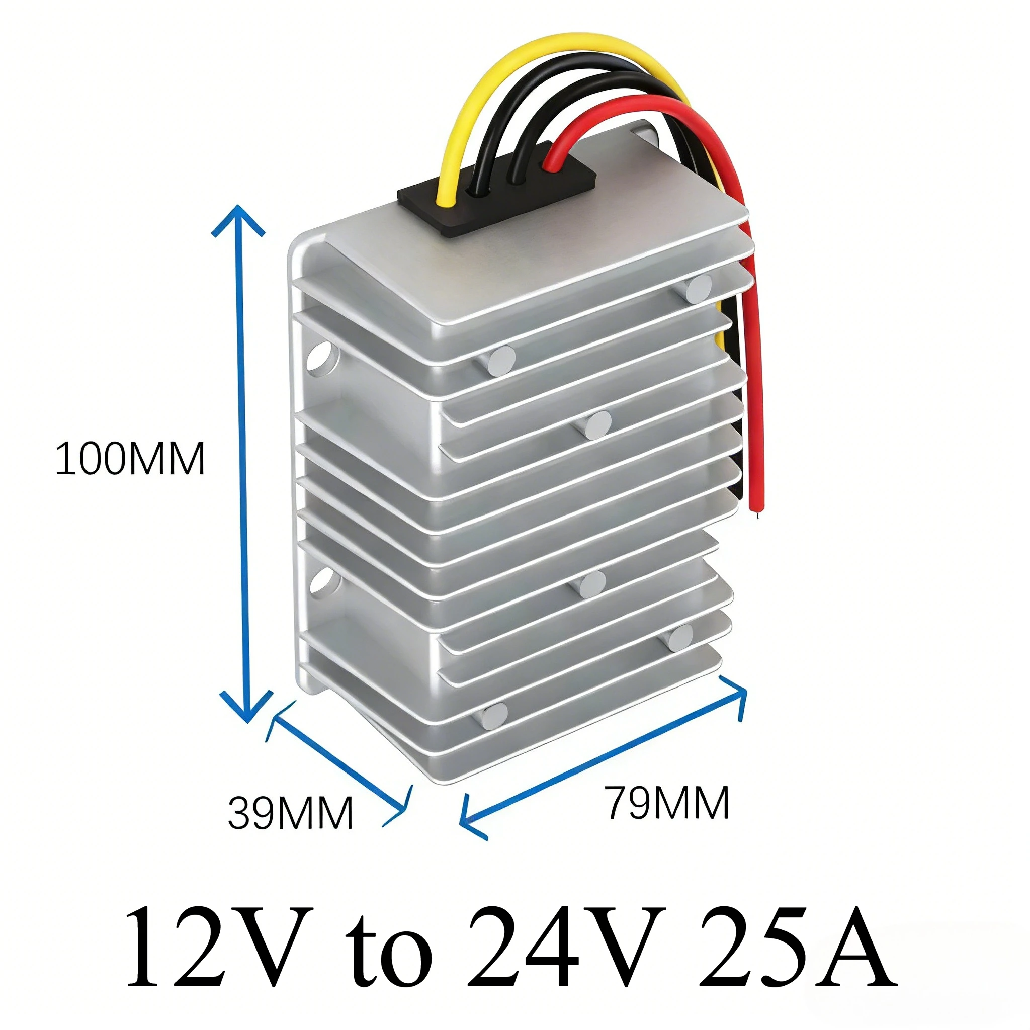 

12 В до 24 В 1A-30A повышающий преобразователь постоянного тока, модуль питания, повышающий усилитель RoHS, трансформатор напряжения для лодок и транспортных средств для автомобилей