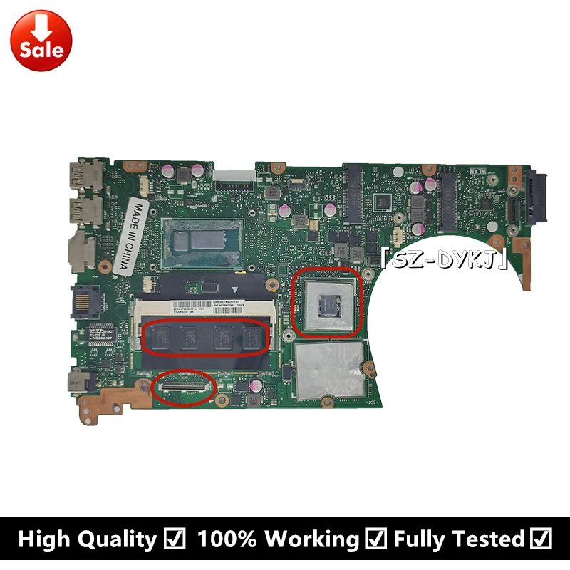 

Материнская плата для ноутбука asus S551LN, модель rev 2,2 N15S-GT-S-A2 с диагональю 840 м, 2G, S551, S551LN
