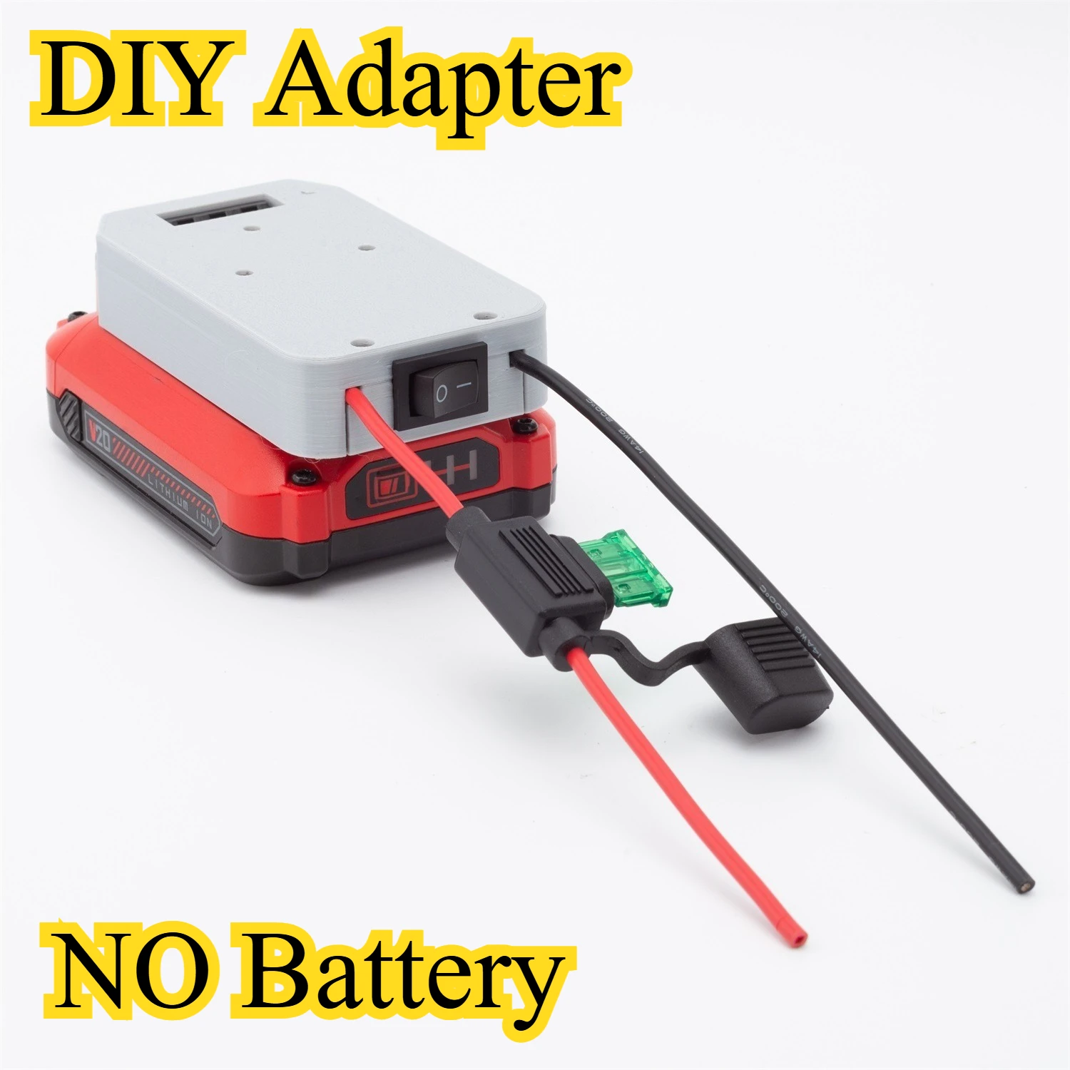 Фото Адаптер DIY для литий-ионных аккумуляторов Craftsman V20, коннектор Performancer 14AWG, адаптер DIY для машин Foy, автомобилей №4