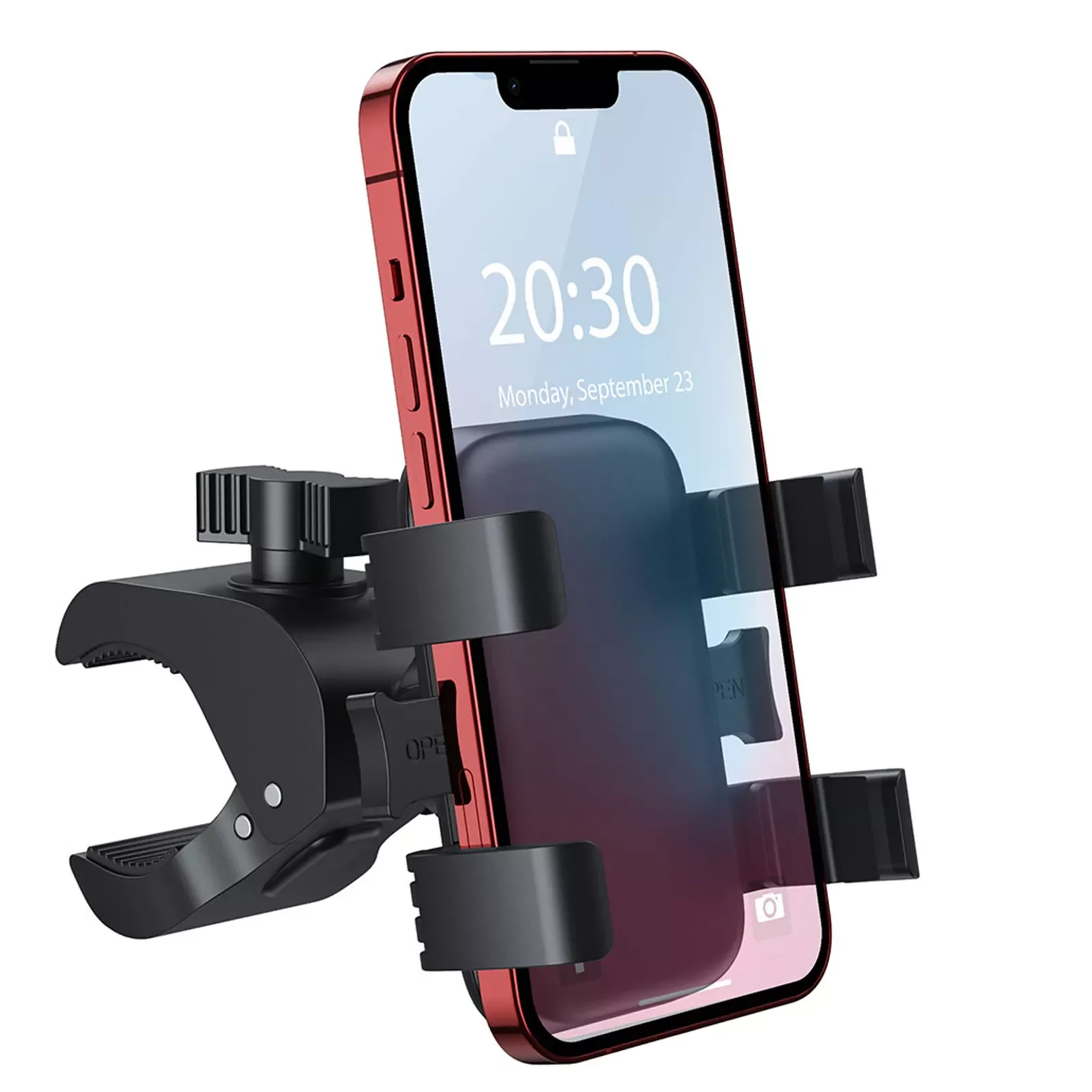 

LY Motorcycle Phone Holder Phone Holder For Mountain Bike 360 Adjustable 4 Up To 7 Mobile Holder For Cycling Fits For Any Cell