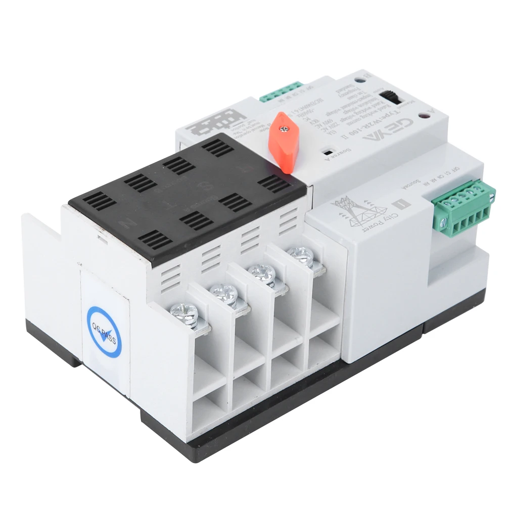 

W2R-63A Dual Power Supply Automatic Transfer Switch 4P 63A Power Transfer Switch dual-power dual-power dual-power dual-power