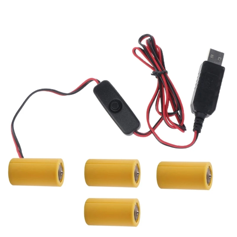 USB-кабель питания для батареи LR14 C