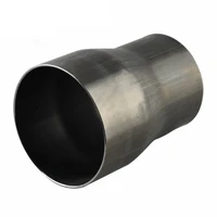 1 piece car exhaust pipe connector tube adapter reducer stainless steel 2 5 inch to 3 inch od exhaust pipe connector
