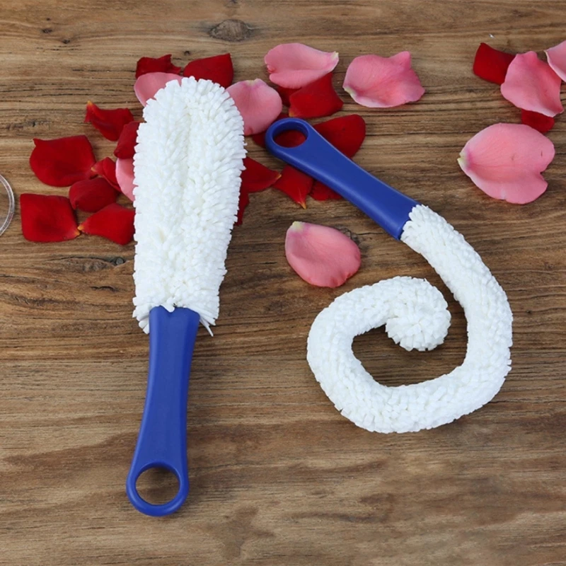 3 шт. гибкая щетка для бутылок из пены чистки бокалов очков Прямая поставка