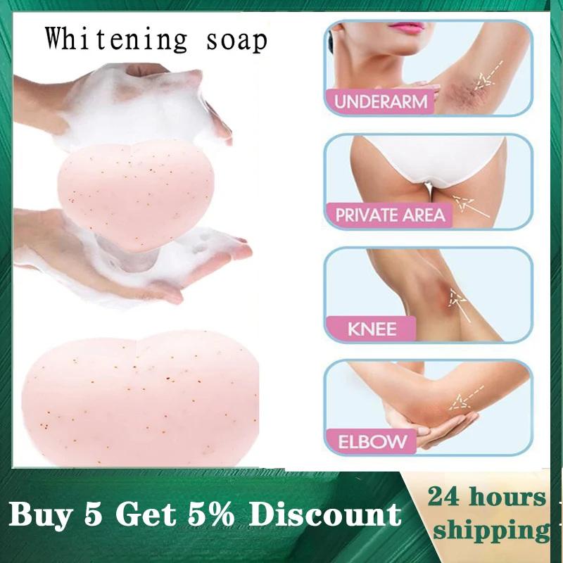 

80g Private Parts Whitening Soap Skin Bleaching Fade Melanin Intimate Soap Shower Cream Moisturizing Cleansing Body Skin Care