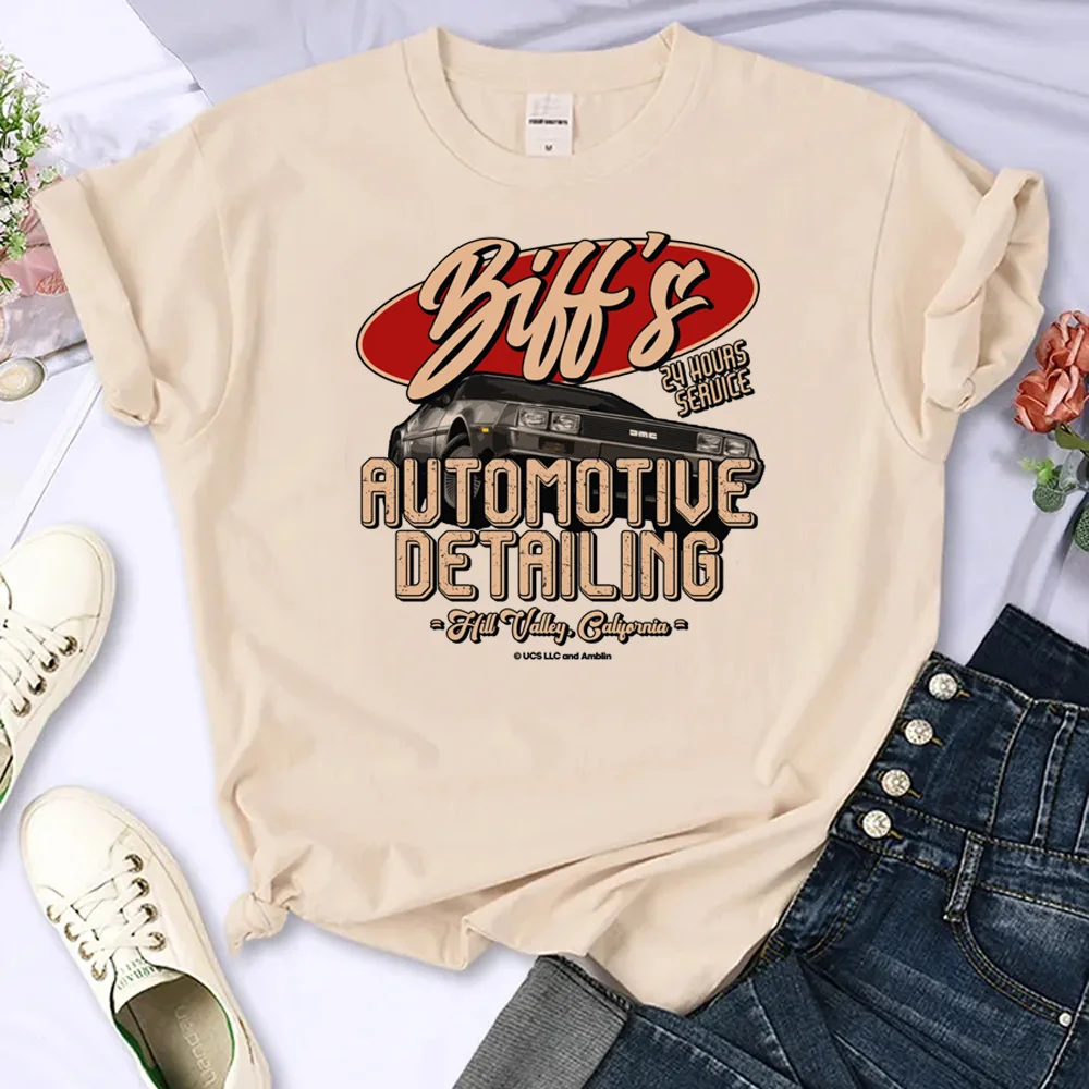 

Back to the Future Tee women designer Tee girl y2k clothing