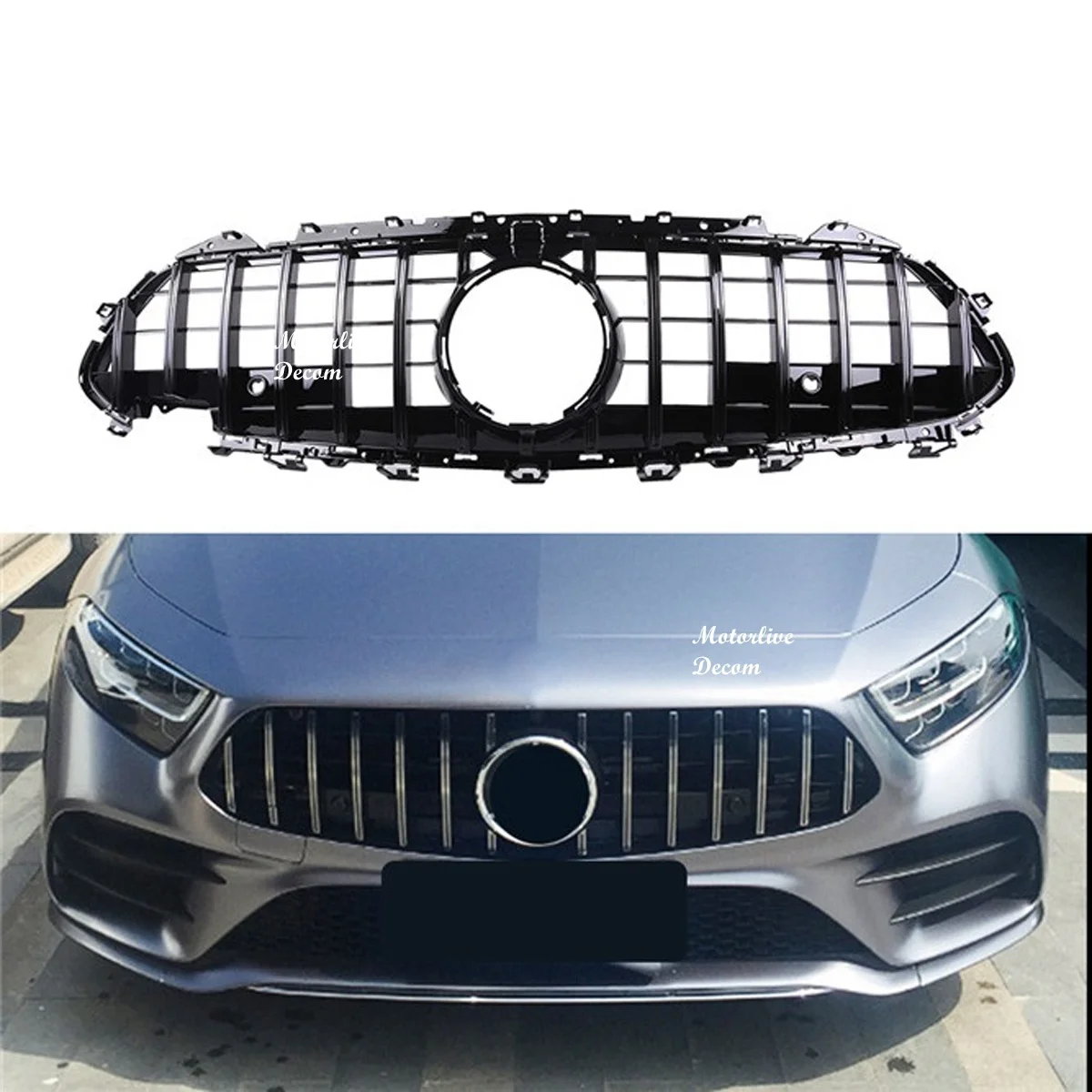 

Front Radiator Grille For Mercedes-Benz W257 C257 CLS450 CLS53 CLS63 GT 2019