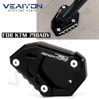 motorcycle kickstand foot side stand extension pad support plate for ktm 790 890 adventure r 2019 2022 motorcycle accessorries