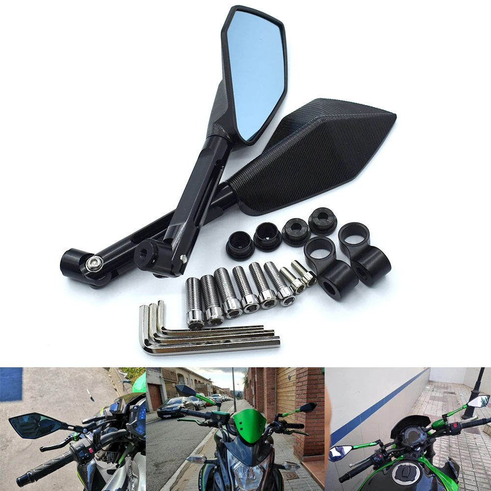 

Universal 8mm 10mm Motorcycle CNC Aluminum Adjustable rearview mirror for BMW F800GS F800R F800GT F800ST F800S F700GS F650GS