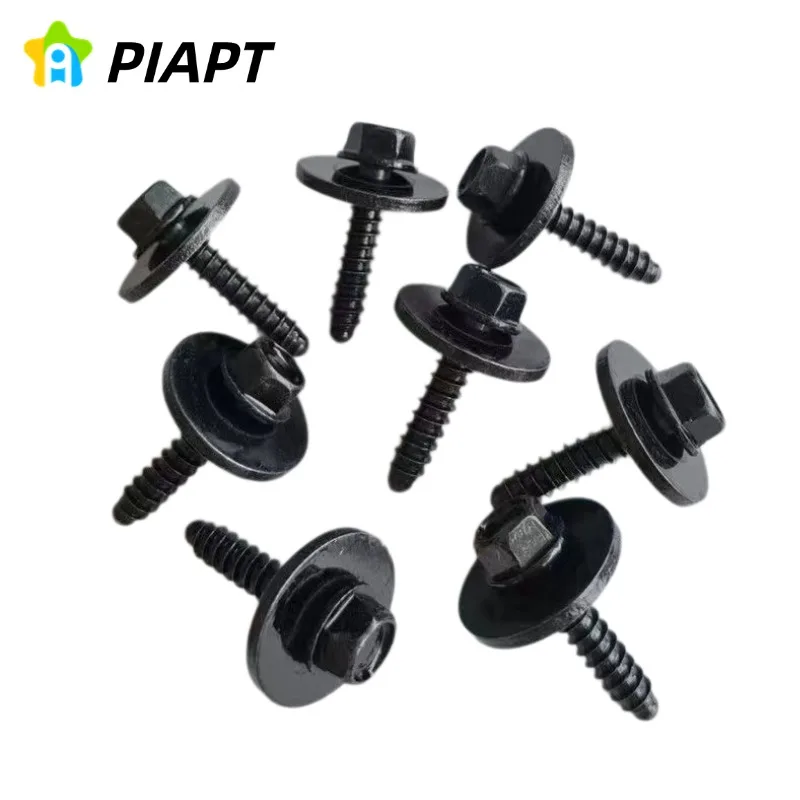 

20 шт. OE # 11547420 W716345-S450B Решетка и противотуманная фара с шестигранной головкой Саморез для GM Ford Chevy Buick