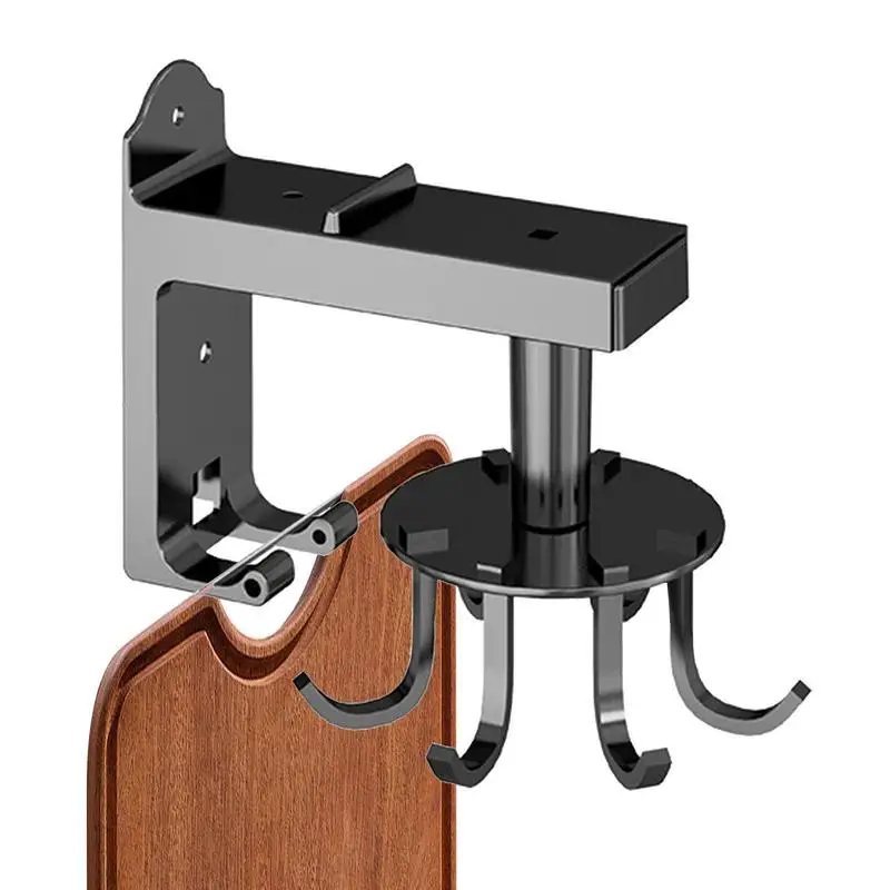 

Kitchen Swivel Hooks With Rust Proof Steel 360 Degree Self Adhesive Rotated Multi Purpose Holder Rack Accessories For Kitchen