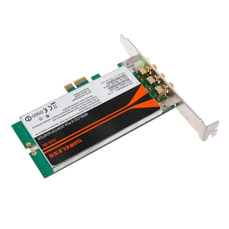 DWA-556 Беспроводной PCI-E настольный адаптер Wi-Fi-карта Низкопрофильная Прямая