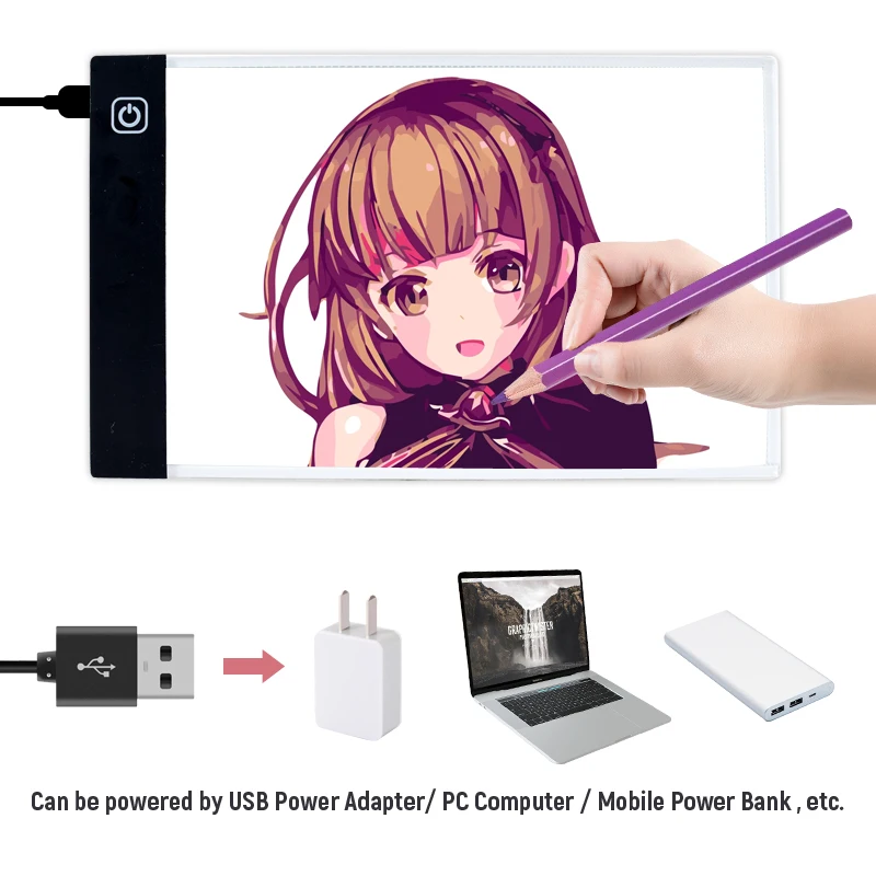 

Dimmable Led Drawing Copy Pad Board Kids Tablet Sketching Practice Painting Educational Toys Creativity for Children