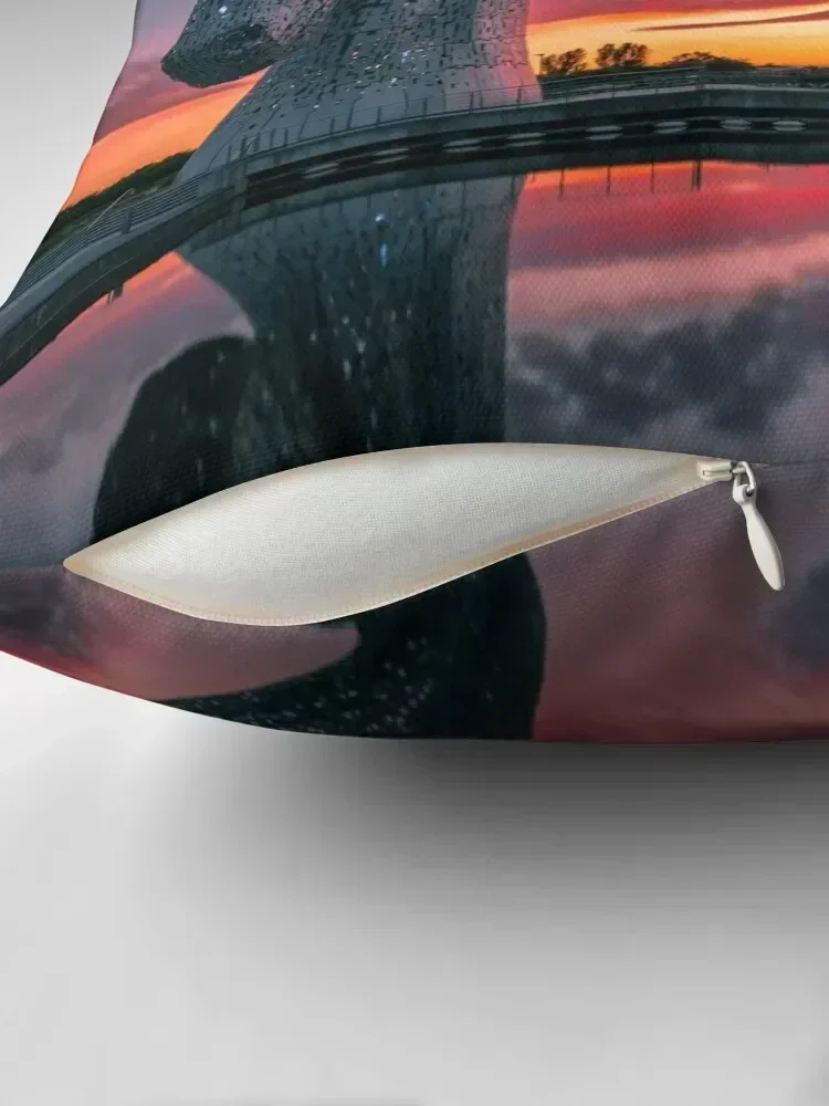 Falkirk Kelpies Sunset декоративная подушка для гостиной роскошные декоративные наволочки