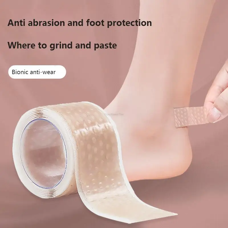 

New Bionic Silicone Foot Care Products Multifunctional Heel Protectors Womens Shoes Heel Protector Invisible Shoes Accessories