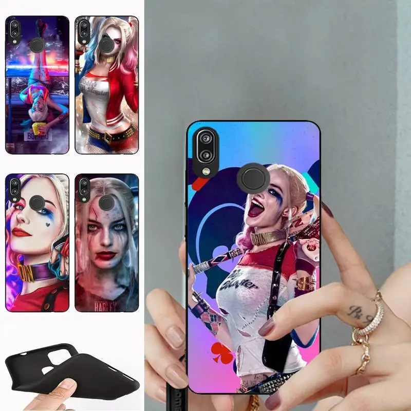 

Harley Willing Quinn Phone Case For Samsung Note 8 10 20 S10 S20 Fe Lite S21 S30 Ultra Plus 5G Fundas Shell Cover