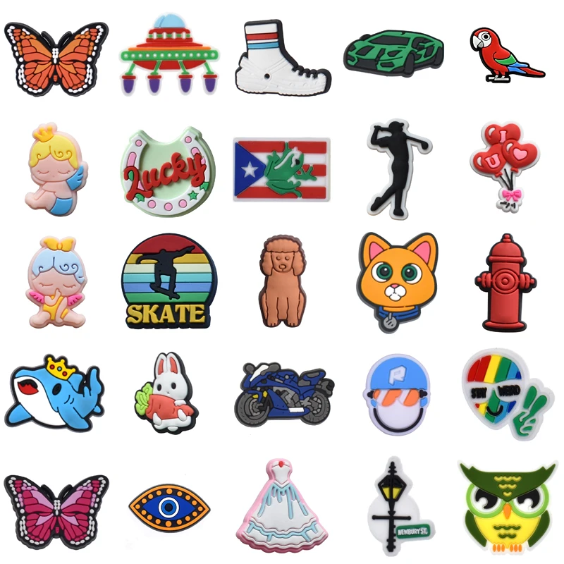 

Лидер продаж, детская обувь, аксессуары для кроксов, подвески для крокса, очаровательные дизайнерские украшения, подвески для обуви, женские рождественские подарки, летние булавки