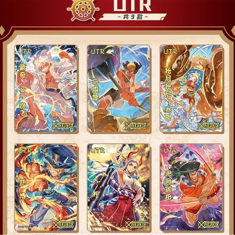 Оригинальная цельная карта Luffy Empress Nami Zoro Robin Bounty Card аниме периферийная коллекция