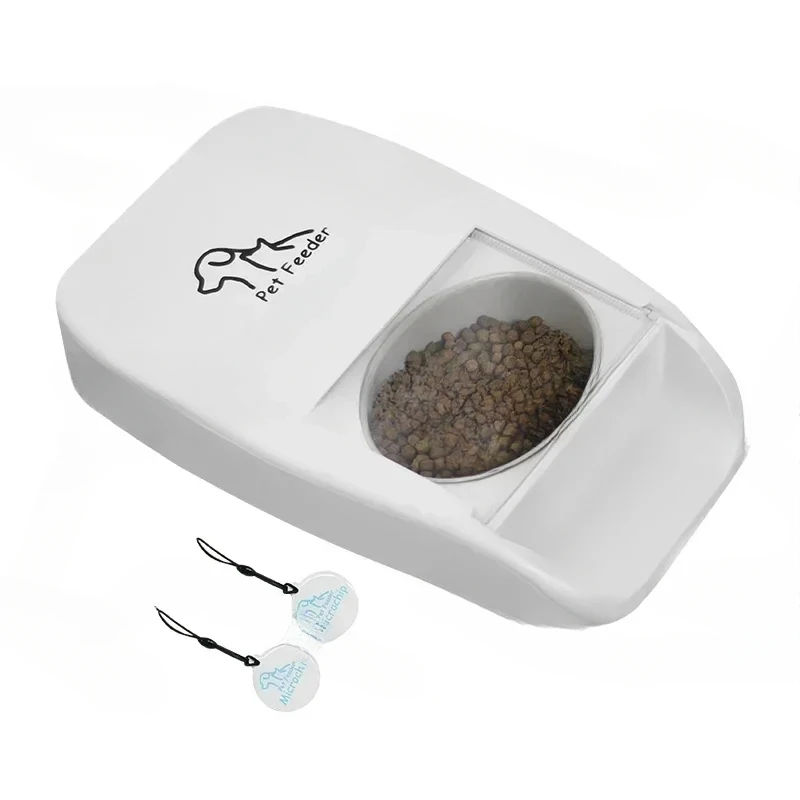Автоматическая кормушка для кошек автоматическая корму микрочип домашних