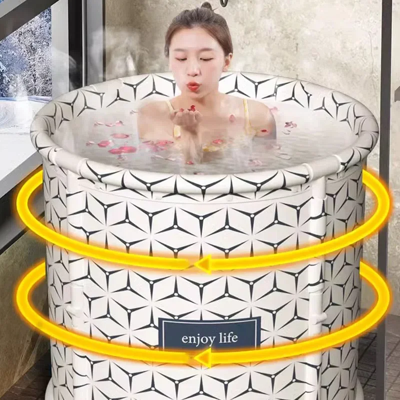 Современный минималистичный держатель Портативная Складная Ванна с орнаментом