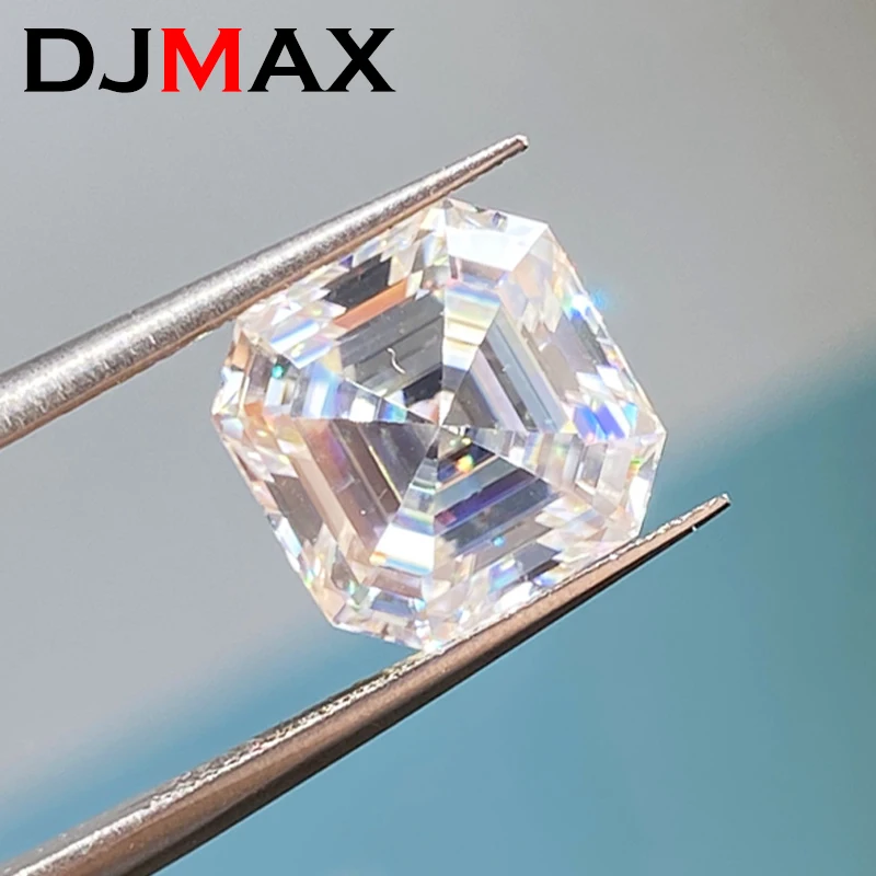 Коллекция муассанитовых бусин DJMAX 3-10 мм сертифицированные VVS1 лабораторные