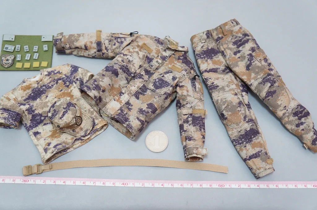 Flagset FS-73045 A 1/6 Soldier Plateau Warrior Wolf Heavy Firepower Shooter Clothes Pants Hat T-shirt Model Accessories In Stock