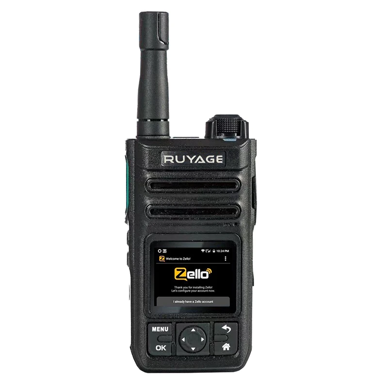 Ruyage ZL60 Zello Walkie Talkie 4g Radio With Sim Card Wifi Bluetooth Long Range Profesional Powerful Two Way Radio100km enlarge