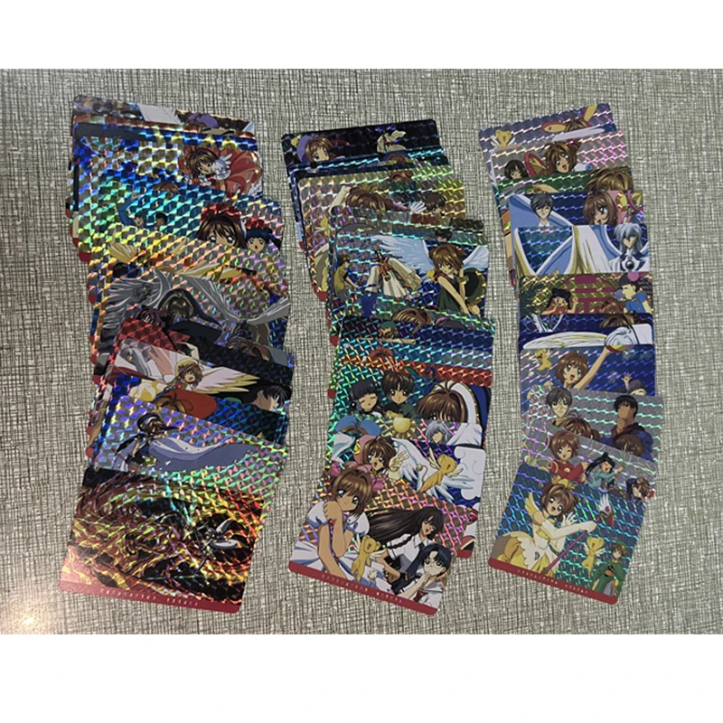 Card Captor Sakura KINOMOTO SAKURA LI SYAORAN DIY домашние игры игрушки бронзовая коллекционная карта