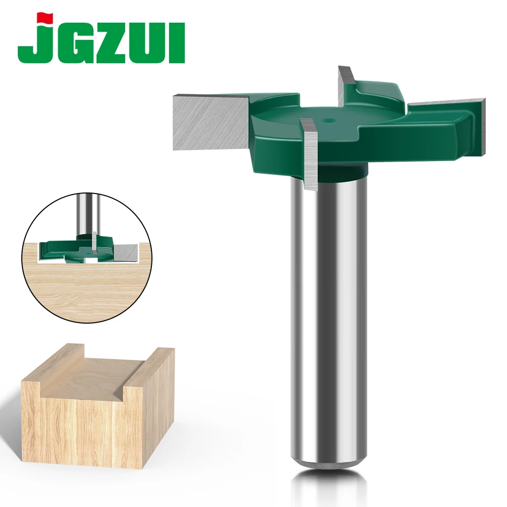 Деревообрабатывающий инструмент Т-образная фреза с хвостовиком 1/2 дюйма 12 мм 4