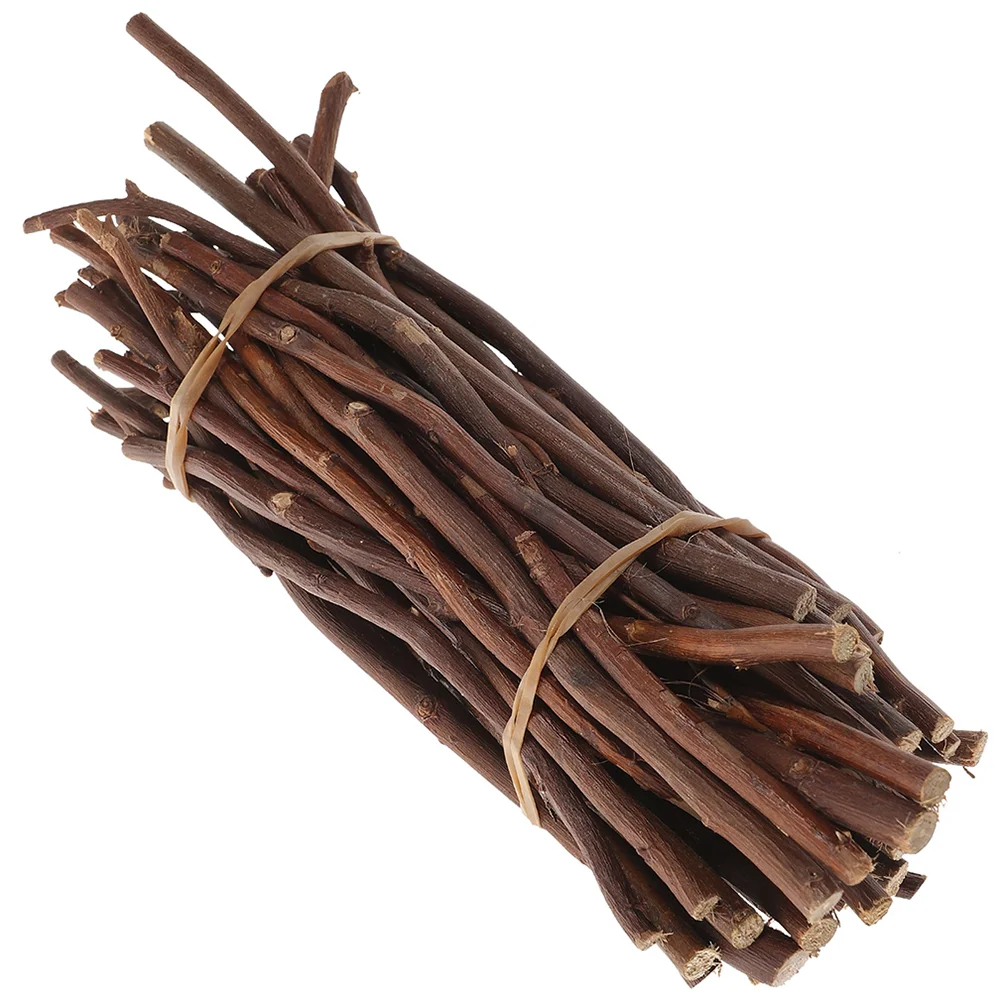 

50 Pcs Wood Crafting Stick Sticks Crafts Mori Department Twigs Log Natural DIY Material