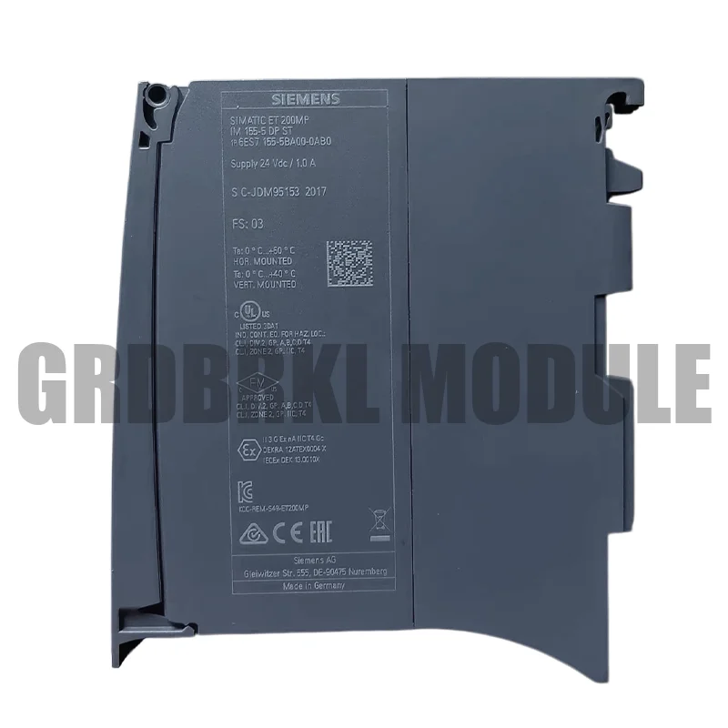 Фото Новый оригинальный интерфейсный модуль ПЛК SIEMENS 6ES7155-5BA00-0AB0 SIMATIC ET200MP IM 155-5 DP №3