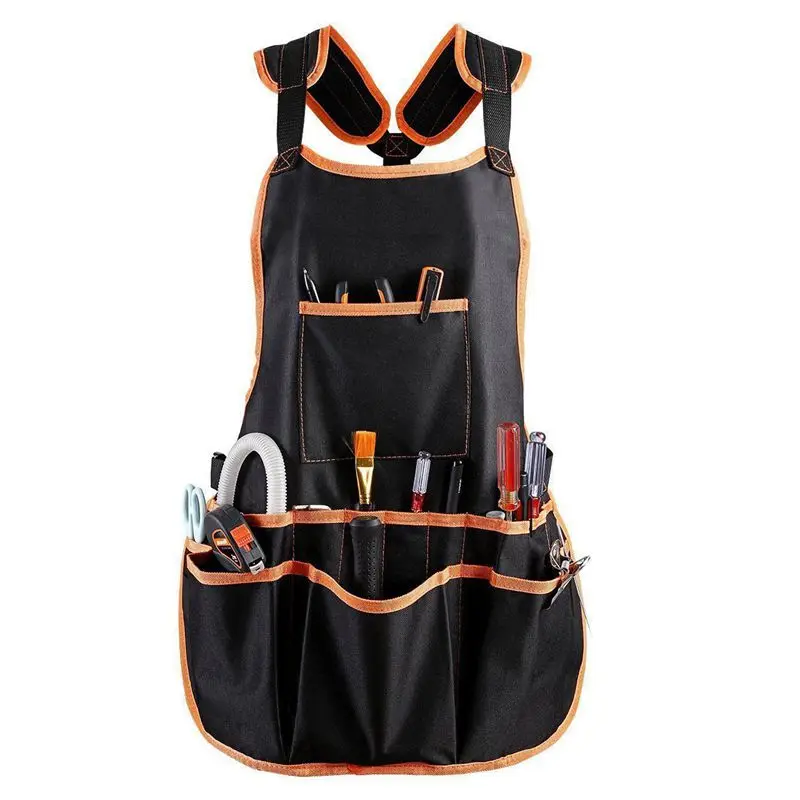 

Work Apron Tool 16 Tool Pockets Tool Belt Adjustable Vest Tool Apron For Mans Work Apron And Women Work Apron With Waterproof Ap