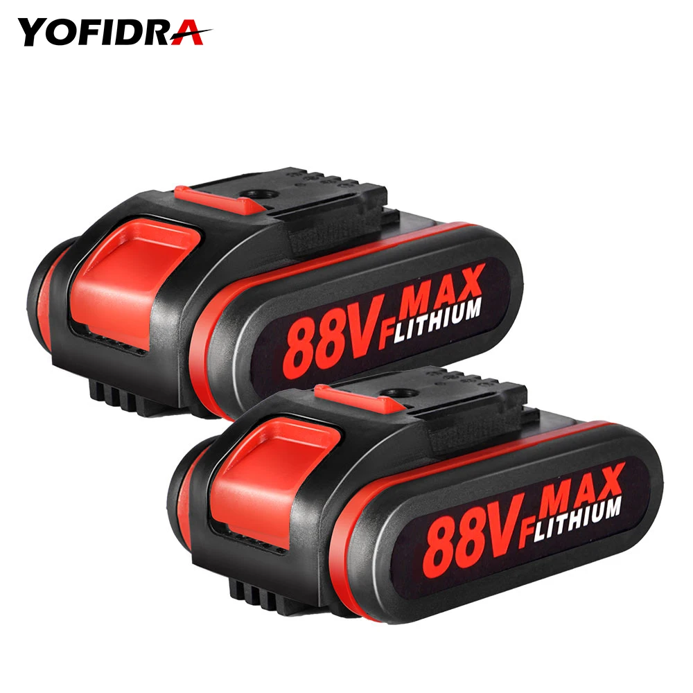 20V 7500mAh Rechargeable Lithium Battery For Electric Saw Wrench Cordless Reciprocating Saw Substitute 36/48/88VF Battery