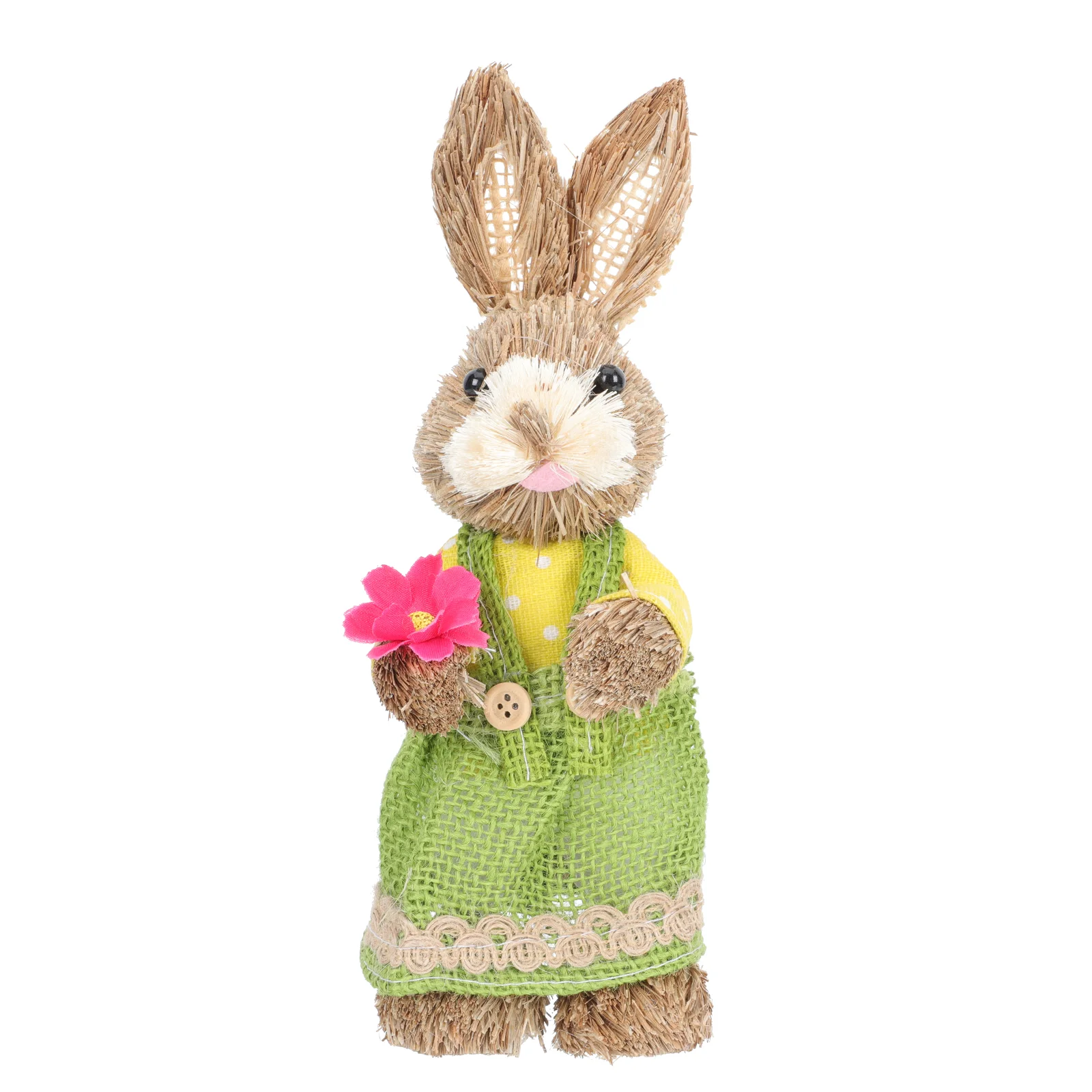 

Easter Decorative Bunny Figurine Basket Bunny Decor Unique Rabbit Figure (Random Style)