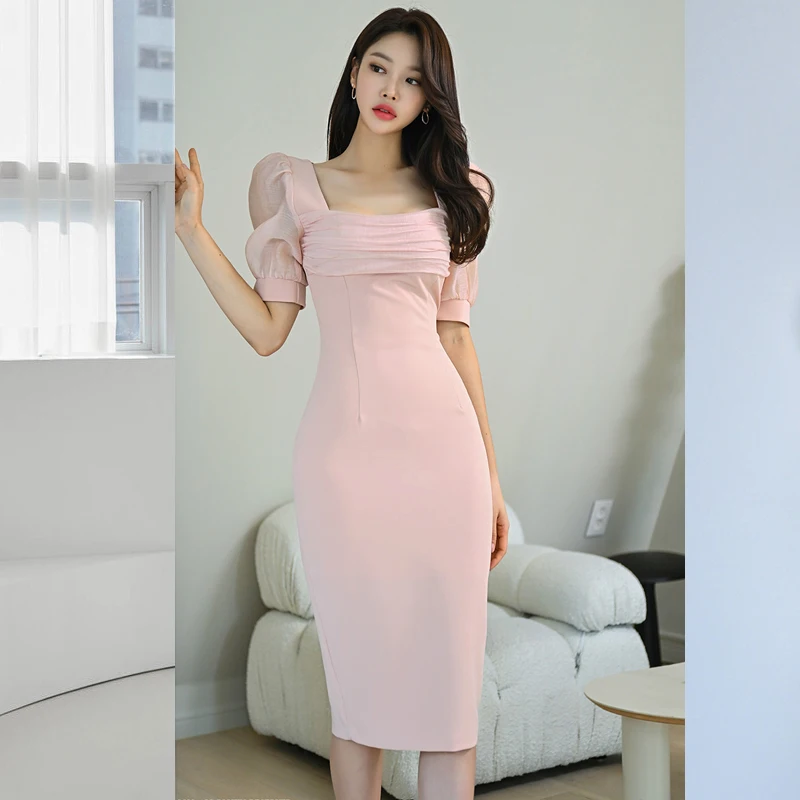 

Dress Korean Fashion Dresses For Womens Summer 2023 Sexy Vestidos Womens Clothing Y2k New In Dresses Holiday Club Kawaii Clothes
