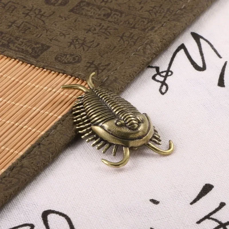 Маленькая Медная Фигурка С Древним Камбрийским Tribrachia Дизайн Насекомых Украшения