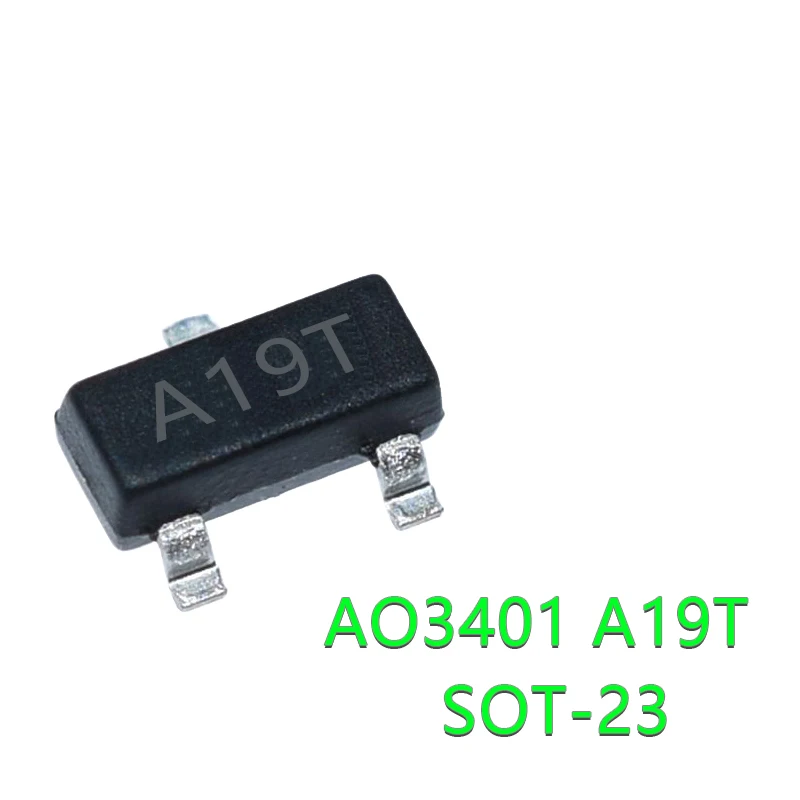 AO3401 SOT23 A19T SOT-23 SOT23-3 SMD וורי רי IC ערכת בים וו50 шт