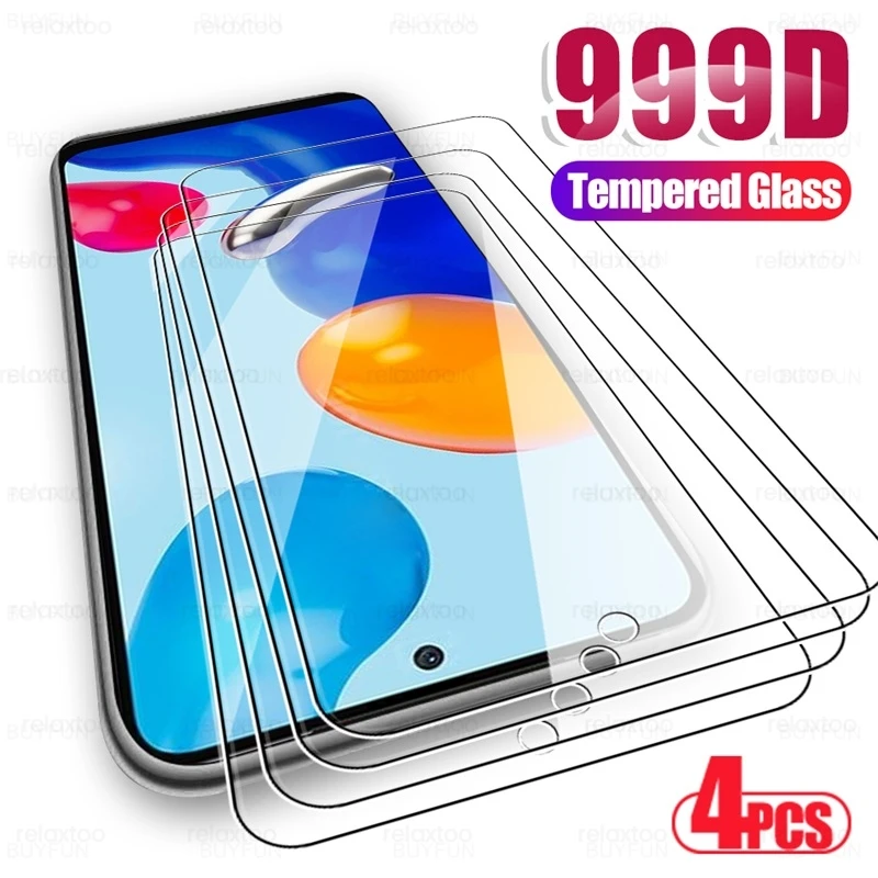 

Защитное стекло с полным покрытием для Redmi Note 11, Redme Note11s, Note11, Redmy Not 11 s, 11 s, 2201117TG, 6,43 дюйма, защитная Бронированная пленка 9H, 4 шт.