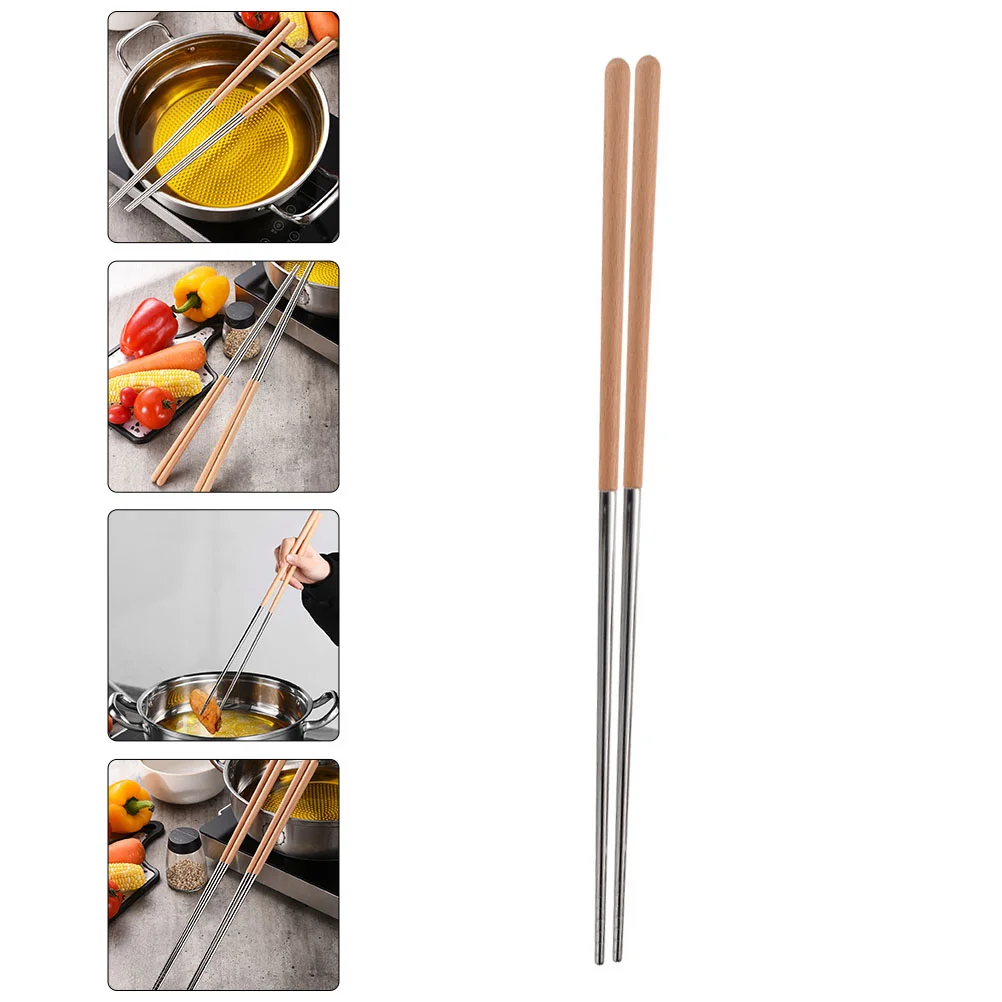 

1 Pair of Suhsi Chopsticks Oriental Chopsticks Metal Dinner Chopsticks Chopsticks for Ramen Chopstick Utensil