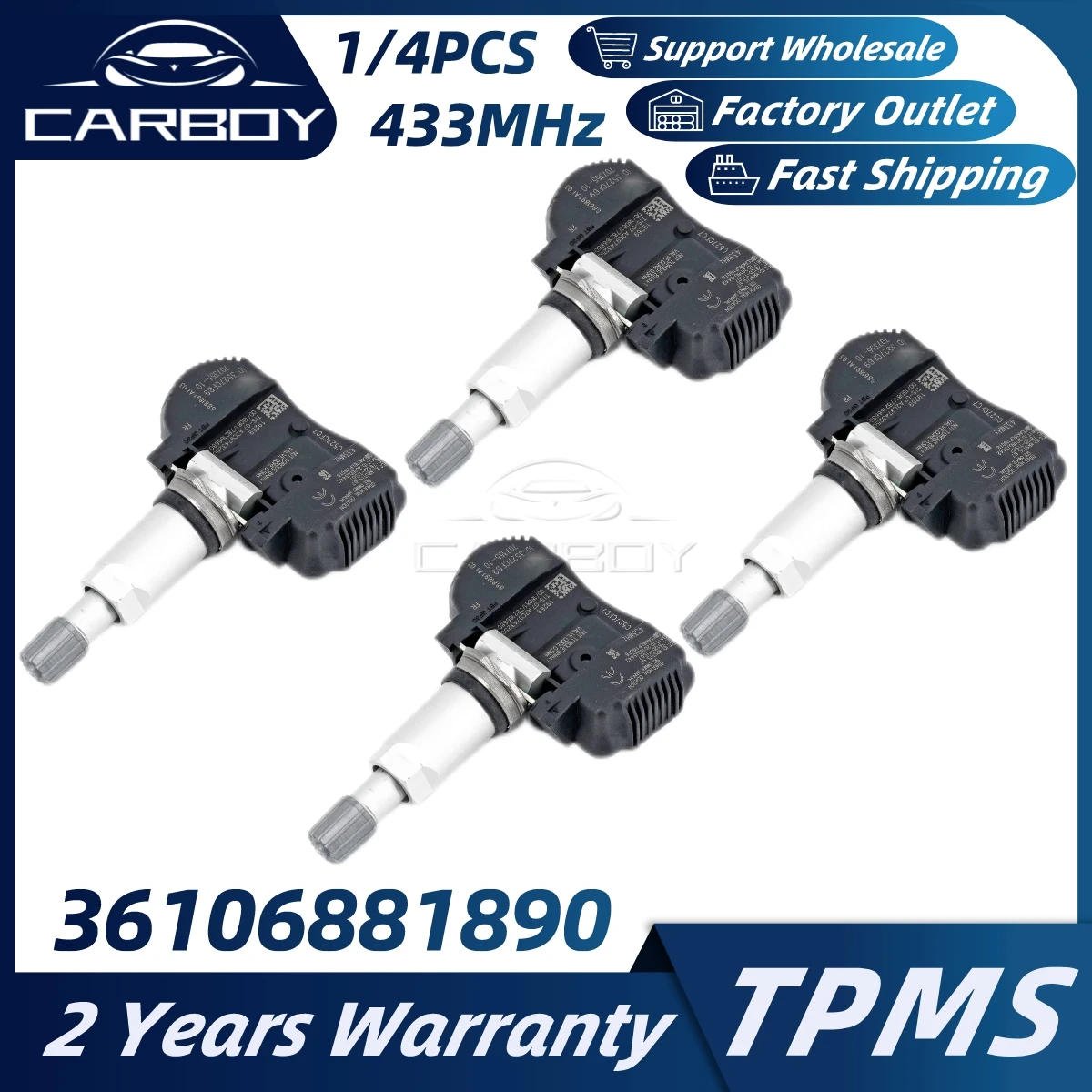 Система контроля давления в шинах 36106881890 TPMS для BMW 1 2 3 4 X1 X2 X5 X6 i3 i8 Mini Cabrio Countryman Clubman 36106856209