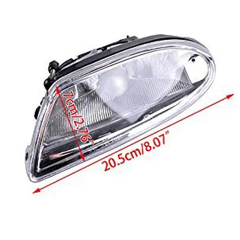 Передний бампер противотуманная лампа левая для ML W163 ML350 1998-2005 фара вождения