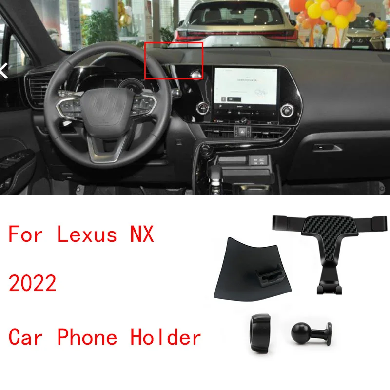 Automobil Teile Für 2022 Lexus NX Auto Innen Zubehör Auto Telefon Halter Stehen