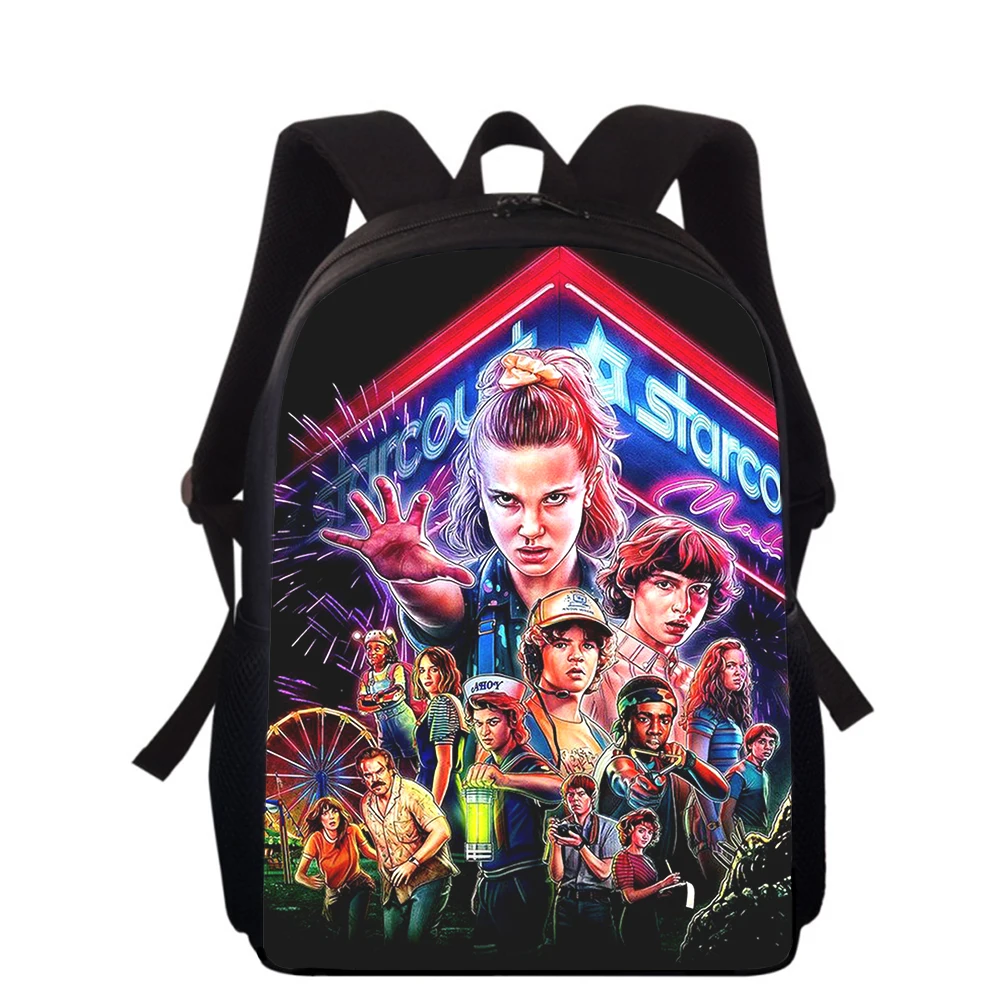 

Детский рюкзак с 3D-принтом «очень странные дела» 15 дюймов